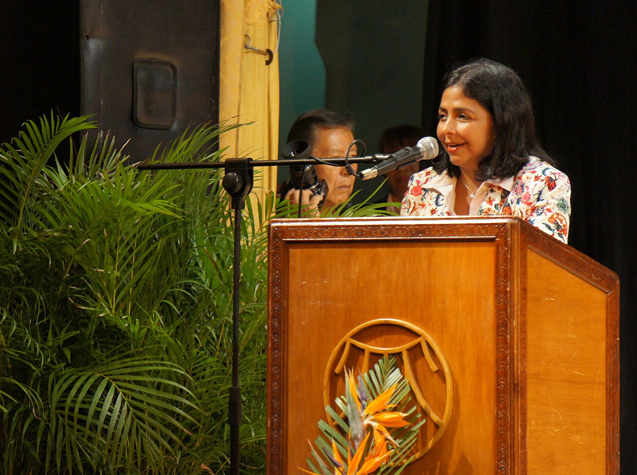 Delcy Rodríguez pide a la Asamblea reformar parcialmente la Ley contra el Odio