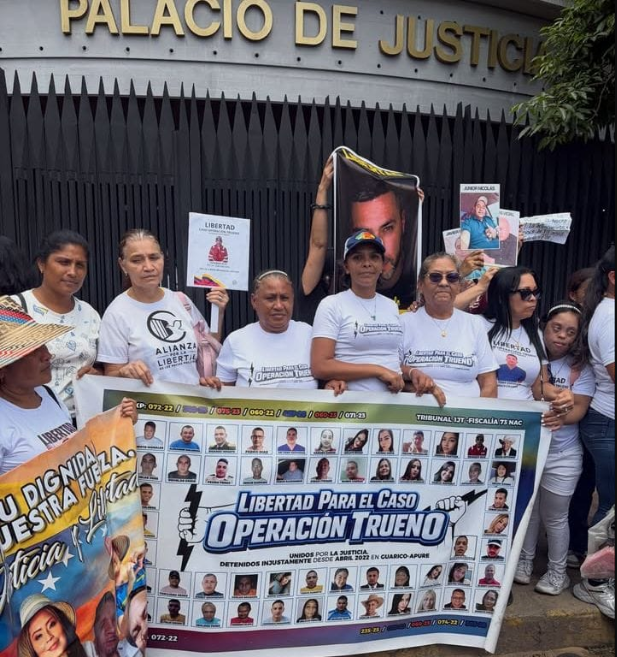 Red de Defensores de Guárico acompaña a familiares de presos de la Operación Trueno